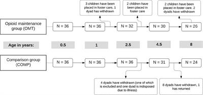 Children born to women in opioid maintenance treatment: A longitudinal study of child behavioral problems and parenting stress